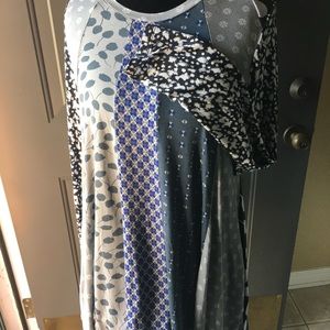 LOGO by Lori Goldstein tunic top